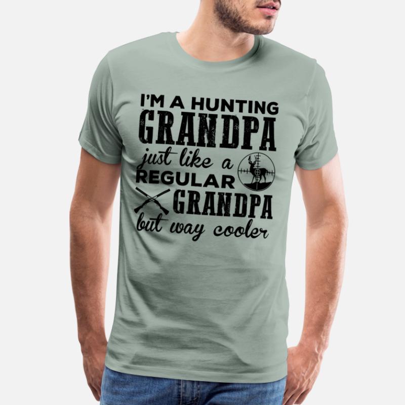 T-Shirt GRANDPA'S HUNTIN' BUDDY Youth Tee Kid Boy Dad Gun Deer Shotgun Shell 