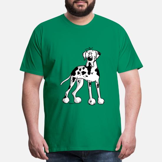 Great Dane Christmas Gift Dog Design Harlequin Premium T-Shirt Size S-5XL
