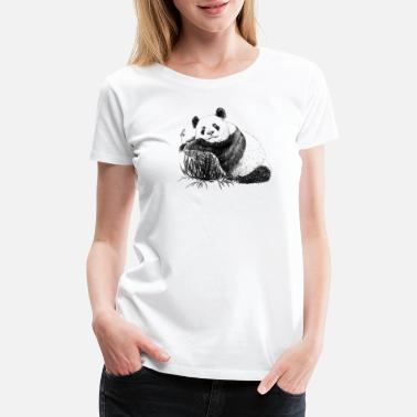 Herren T-Shirt Spruch Panda Tier cool Designer Shirt S-5XL auch in Übergröße 