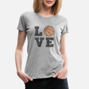 Turnbeutel und Stoffbeutel aus Bio-Baumwolle Echte Mädchen spielen Basketball Shirtracer Basketball 