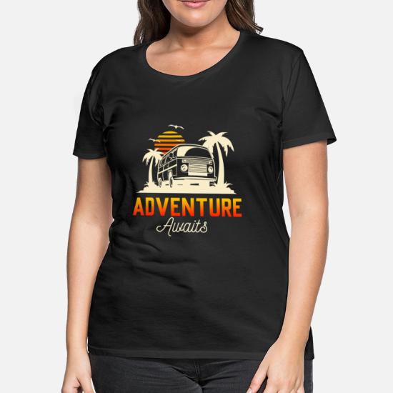 camping shirt wanderlust hiking shirt road trip tshirt vanlife shirt womens graphic tees adventure awaits sweatshirt