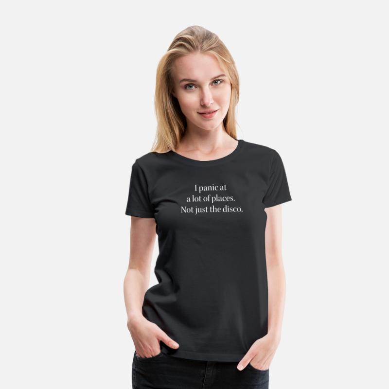tee I Panic at A Lot of Places Not Just The Disco Unisex Sweatshirt