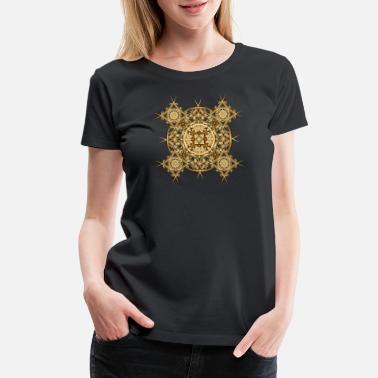 Mandala Bones Mandala - Women&#39;s Premium T-Shirt