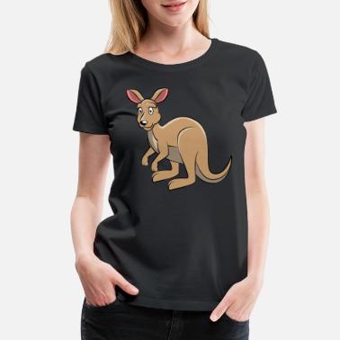 Kangaroo Spirit Animal Funny T-Shirt Tee Australian Men Women Gift Top