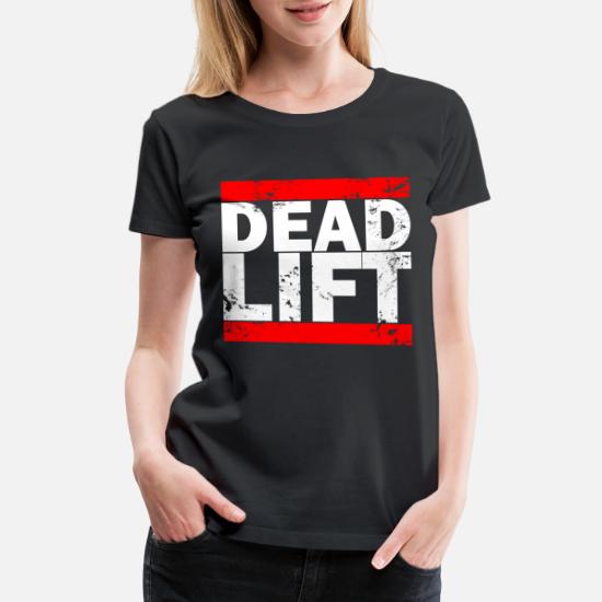 Ladies Printed T-Shirt New Women Girls Crew Neck Tee Sale I Could Deadlift You