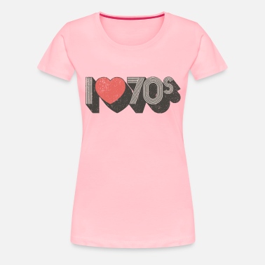 I Love Heart The 70s Kids T-Shirt 