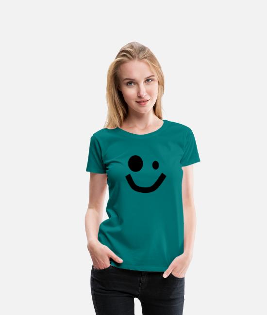 Roblox Face Women S Premium T Shirt Spreadshirt