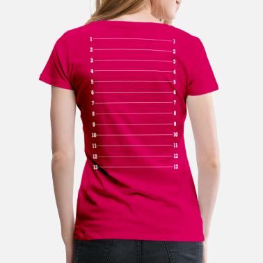 Check Hair Length Check - Light Print - Women&#39;s Premium T-Shirt
