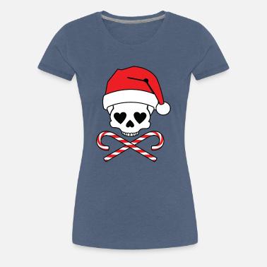 Girl Skull Christmas Women S T Shirt Spreadshirt