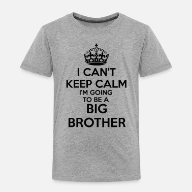 Keep Calm I'm going to be a  big brother childrens Personalised T-shirt  kids 