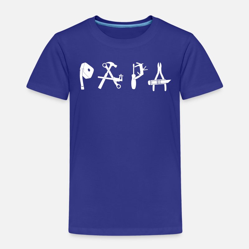 Papa Tools Toddler Premium T-Shirt | Spreadshirt