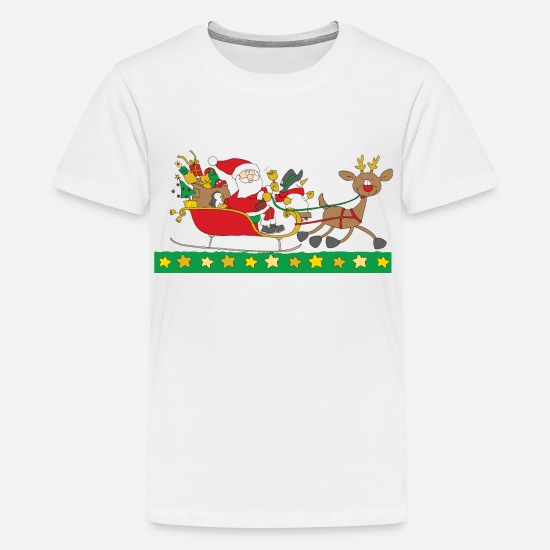 Santas Sleigh Kids T-Shirt