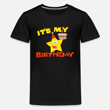 Birthday It&#39;s My Birthday Star - Kids&#39; Premium T-Shirt