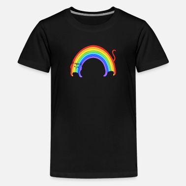 Cat Rainbow Cat - Kids&#39; Premium T-Shirt