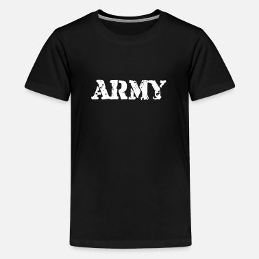 HADYKIDSLOVE U S Army Black Edition Kids T-Shirt Long Sleeve Boys Girls T-Shirt