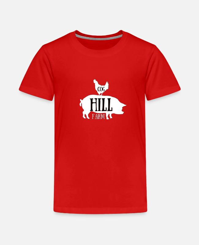 'Cog Hill Farm Logo' Kids' Premium T-Shirt | Spreadshirt