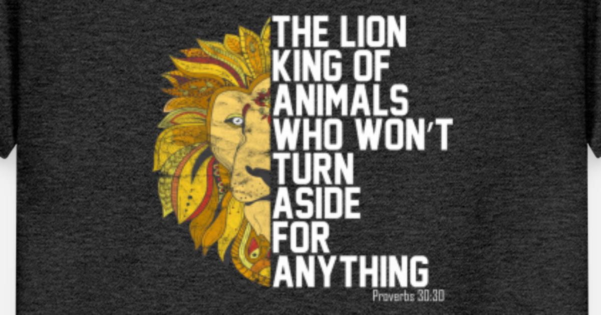 Faith in God - Lion Animals King powerful Bible' Kids' Premium T-Shirt |  Spreadshirt