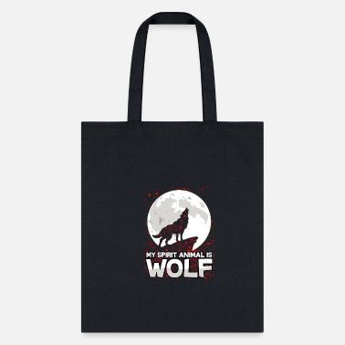 Animals wolf wolves pack animal gift dog howl - Tote Bag