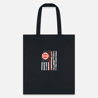 Fire Chicago Fire Department American Flag - Tote Bag