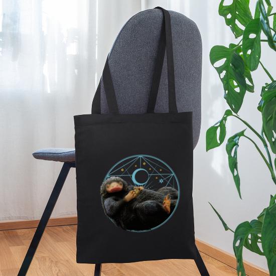 Spreadshirt Fantastic Beasts Niffler With Coin Tote Bag 
