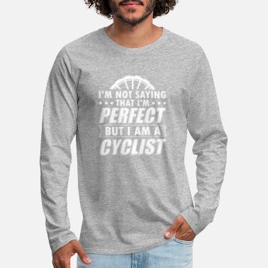 KLQ Avocado Riding Bike Men Round Neck Long Sleeve Tees Cotton T-Shirt