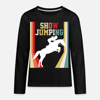 Show Jumping Show Jumping Rodeo - Kids&#39; Premium Longsleeve Shirt
