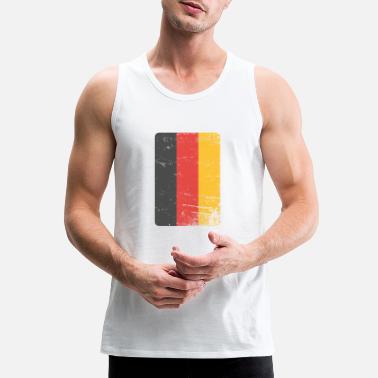 German Flag Germany Deutschlan​d T-shirt Vest Tank Top Men Women Unisex 1435