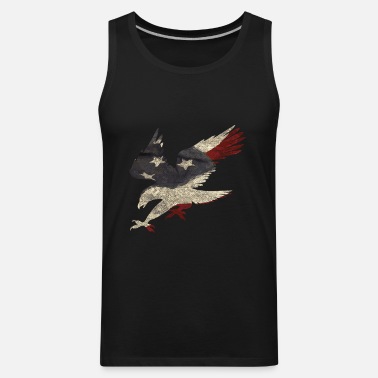 Old Glory Germany Distressed Flag Tank Top