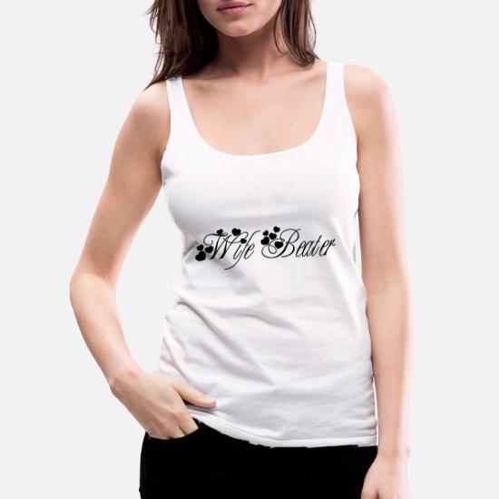 Wife Beater Women's Premium Tank Top Spreadshirt
