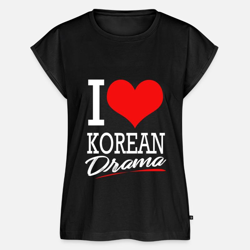 I Love Korean Drama T Shirts Unique Designs Spreadshirt