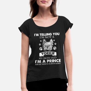 Yorkshire Terrier Mom V-neck Shirts T shirts for Women  Yorkie Mom Gift 