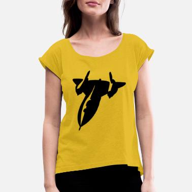Space Ship Space Ship - Women&#39;s Rolled Sleeve T-Shirt