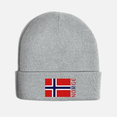 QZqDQ Norge Flag Unisex Fashion Knitted Hat Luxury Hip-Hop Cap