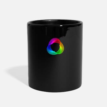 Spirograph: 3-corner, wide, spiky - Full Color Mug