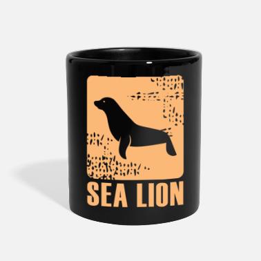 Beware Crazy SEA LION Lady Funny Novelty Gift Mug 