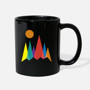 Colorful Mountain Color - Full Color Mug