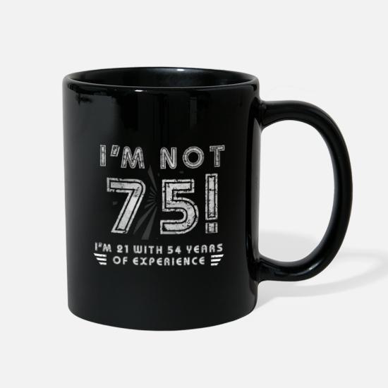 75th Birthday Gift Funny Trump Mug Gifts for Men Funny 75th Birthday Coffee Mug for Women Make Turning 75 Great Again #