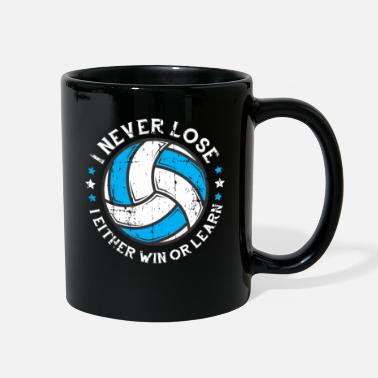 Volleyball Setter Volleyball Player Motivation Setter I Never Lose - Full Color Mug