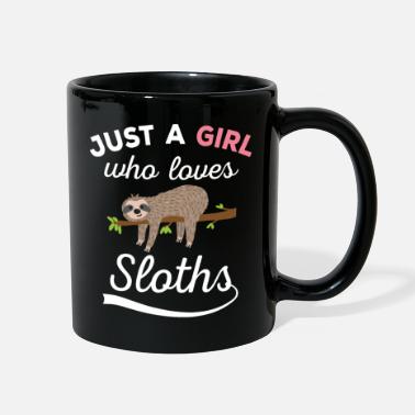 Lover Just A Girl Who Loves Sloths - Full Color Mug