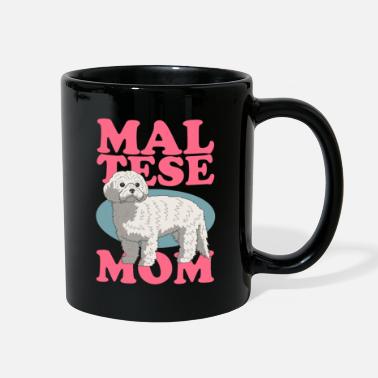 Dog Owner Maltese Mom | Dog Owner Malteses - Full Color Mug