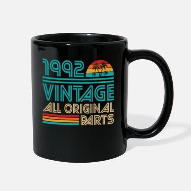 30th Birthday 30th Birthday Vintage 1992 All Original Parts - Full Color Mug