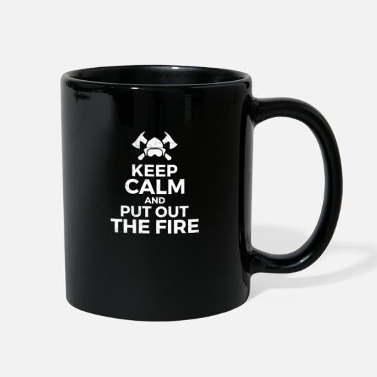 I Put Out Funny Coffee Mug for Firefighter