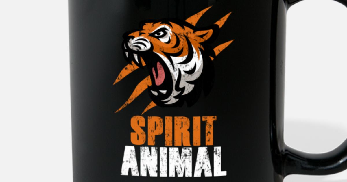 Tiger Spirit Animal Gift' Full Color Mug | Spreadshirt