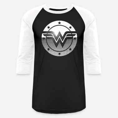 Woman DC Comics Originals Wonder Woman Retro Symbol - Unisex Baseball T-Shirt