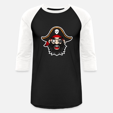 Pirate Party Halloween Pirate Party - Pirate Captain for Party - Unisex Baseball T-Shirt