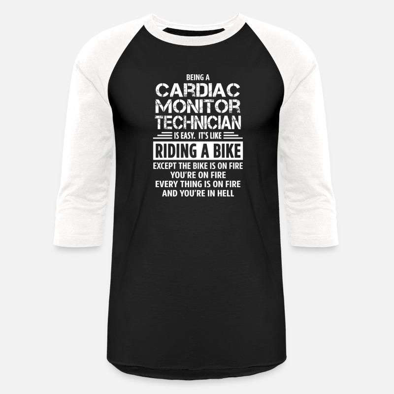 Shop Cardiac Monitor Technician Funny TShirts online Spreadshirt