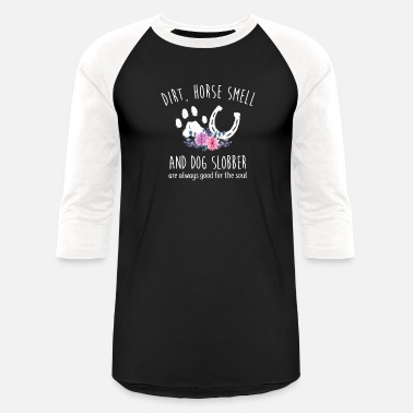 Horse Horse Shirts For Women Dog And Horse Lover Gift - Unisex Baseball T-Shirt