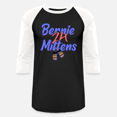 Mitten Bernie Mittens 24 - Unisex Baseball T-Shirt