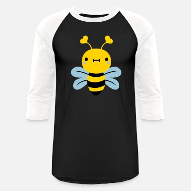 Flying Bees Daisy Honey Fascinating T-Shirt Womens 3/4 Sleeve T-Shirt Raglan Sleeve 