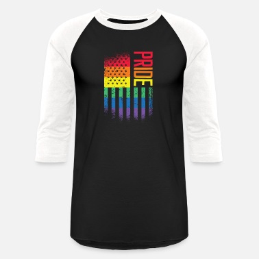 Threadrock Women's Rainbow Astronaut Long Sleeve T-shirt gay pride 